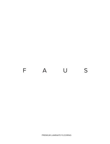 NEW CATALOGUE FAUS FLOOR  2019