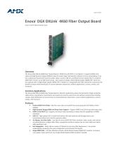 Enova® DGX DXLink TM 4K60 Fiber Output Board