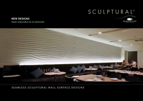 SEAMLESS SCULPTURAL WALL SURFACE DESIGNS