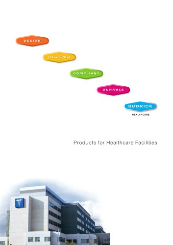 Bobrick Products for Healthcare Facilities