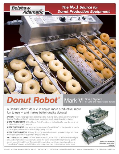 Donut Robot® Mark VI