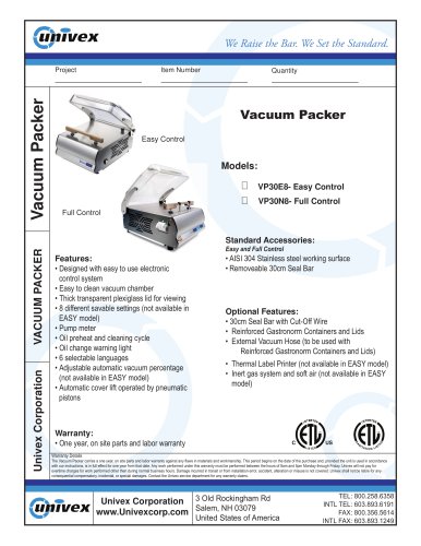 Vacuum Packer