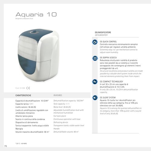 aquaria 10 design by Sebastiano Ercoli