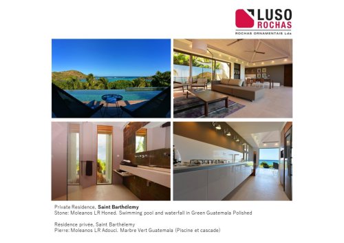 floor tile in natural stone by Lusorochas