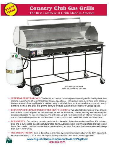 2018 Gas Grills