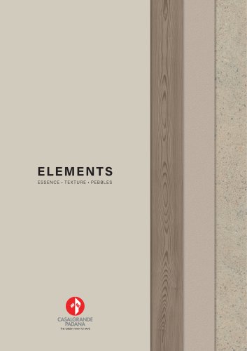 ELEMENTS ESSENCE &bull;TEXTURE &bull; PEBBLES