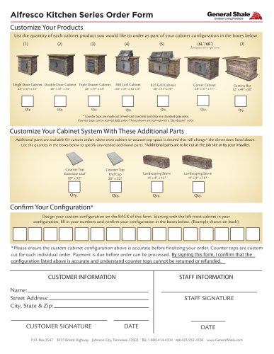 Alfresco Kitchen Series