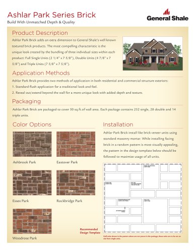 Ashlar Park Series Brick