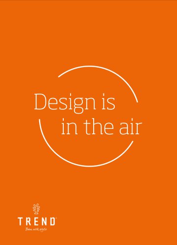 Design is in the air Catalogue 2018