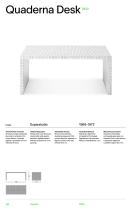 Catalog 2830 QUADERNA DESK