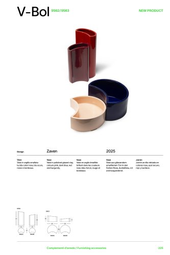 Catalog 9562-9563 V-BOL