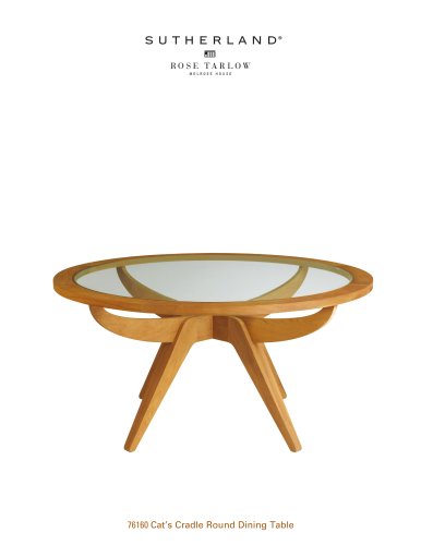 CAT'S CRADLE ROUND DINING TABLE