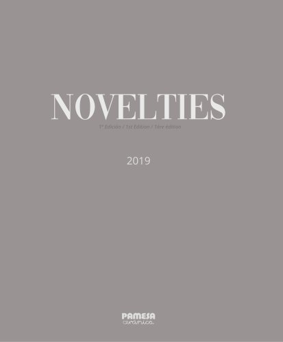 NOVELTIES 2019