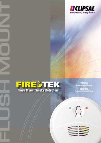 Firetek Fulsh Mounted Smoke Detectors