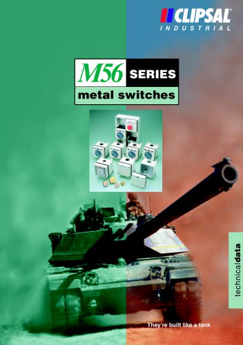 M56 Series Metal Switches technical data