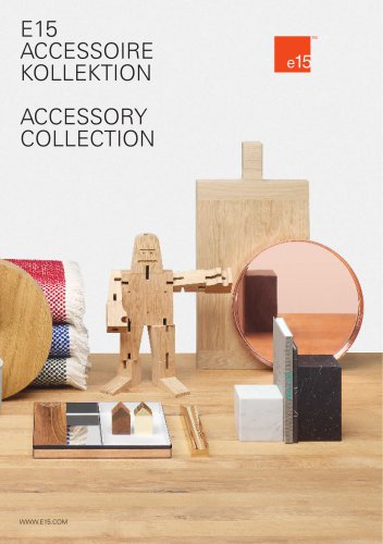 e15 Accessory Catalogue 2016