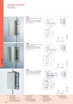 V-709 Side Hinge Libra with fixing plate