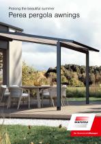 Perea pergola awnings