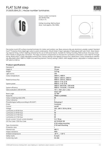 FLAT SLIM step