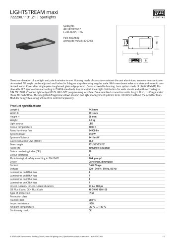 LIGHTSTREAM maxi