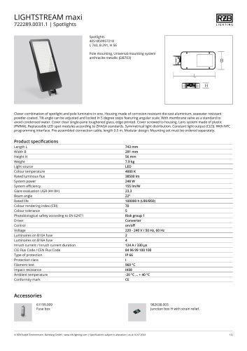 LIGHTSTREAM maxi