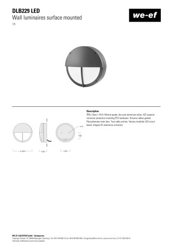 DLB229 LED