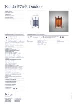 Kando P/76/R Outdoor