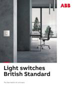 Light switches British Standard