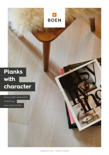 Planks with character