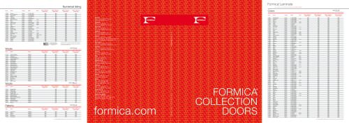 Formica® Collection Doors