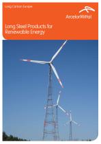 Long Steel Products for Renewable Energy