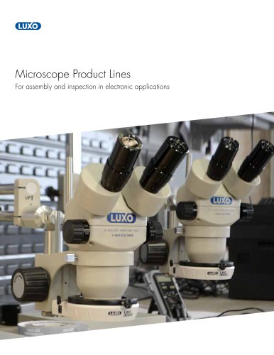 Luxo Microscope Product Lines