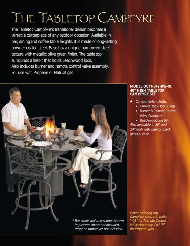 Outdoor Campfyre Catalog