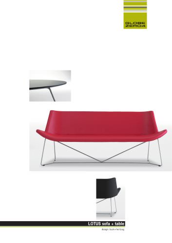 LOTUS sofa + table