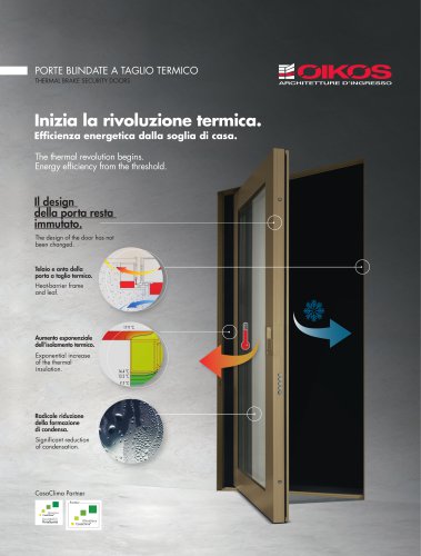 THERMAL BRAKE SECURITY DOORS