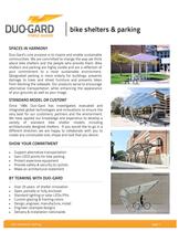 Bike shelters & parking