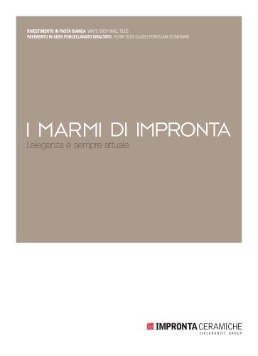 I MARMI DI IMPRONTA