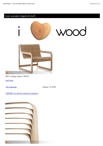 I LOVE WOOD