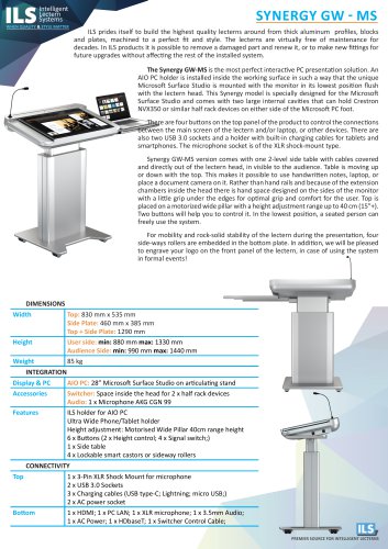 ILS Synergy GW-MS