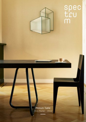 Minium table - Chris Slutter