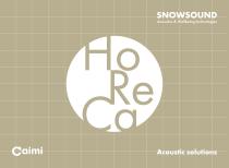 ACOUSTIC SOLUTIONS