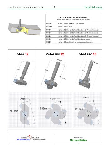 Tool 44 mm