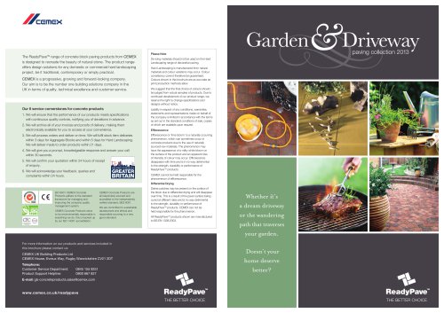 GARDEN AND DRIVEWAYS 2013