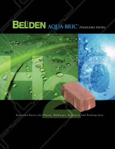 AQUA-BRIC Permeable Pavers