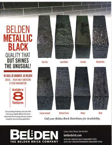 Belden Metallic Black