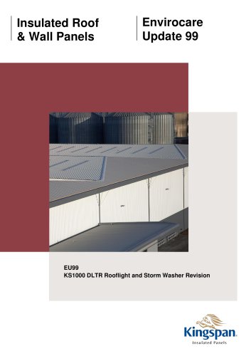 Kingspan KS1000 DLTR Rooflight and Storm Washer Revision Update 99