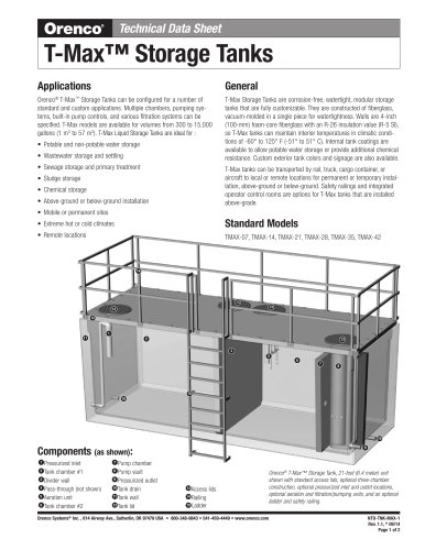 T-Max Storage Tanks