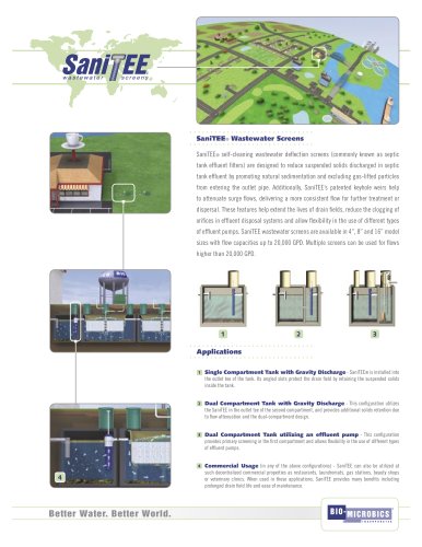 filter for septic tank SANITEE