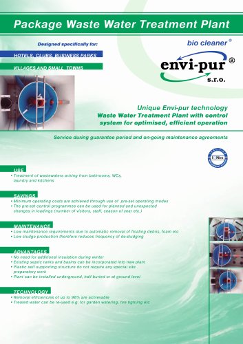 Package waste water treatment 1