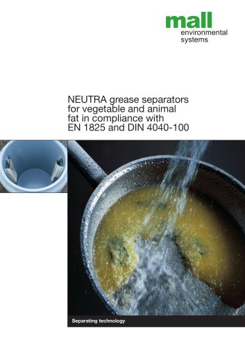 Neutra separators for fat